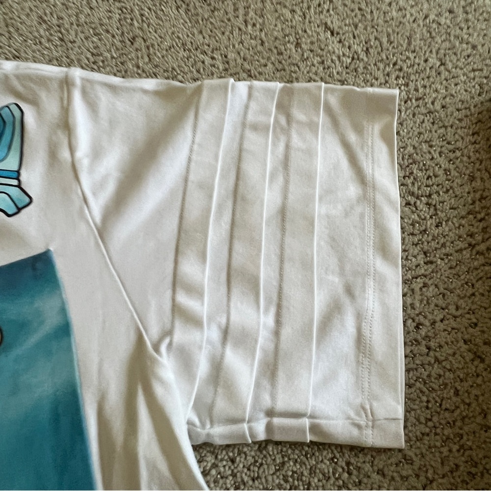 Louis Vuitton White Graphic Short Sleeve Tee - Picture 6 of 14